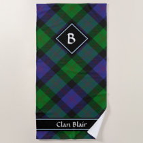 Clan Blair Tartan Beach Towel