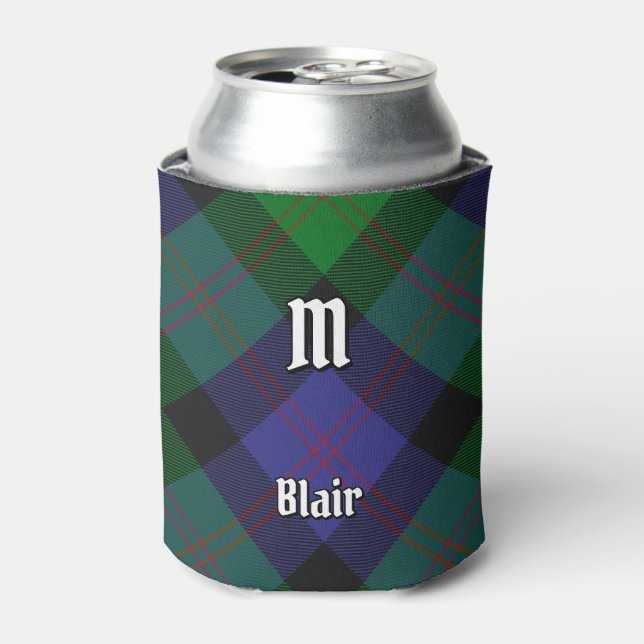 Clan Blair Tartan Can Cooler (Can Front)