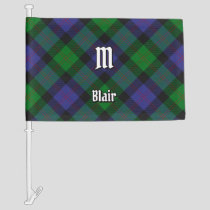 Clan Blair Tartan Car Flag