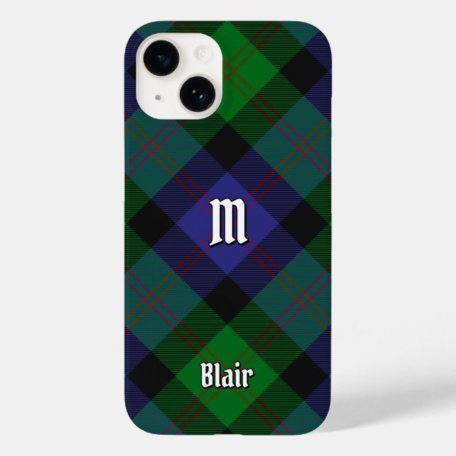 Clan Blair Tartan Case-Mate iPhone Case (Back)