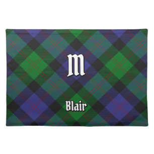 Clan Blair Tartan Cloth Placemat