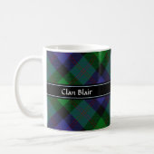 Clan Blair Tartan Coffee Mug (Left)