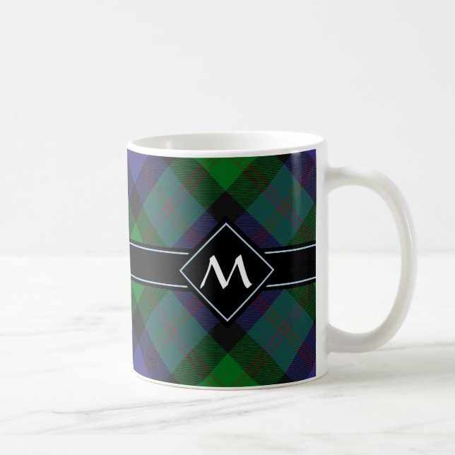Clan Blair Tartan Coffee Mug (Right)