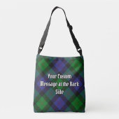 Clan Blair Tartan Crossbody Bag (Back)
