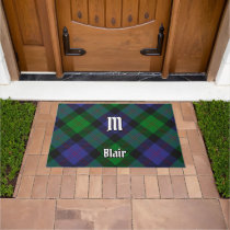 Clan Blair Tartan Doormat