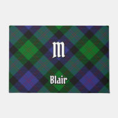 Clan Blair Tartan Doormat (Front)