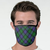 Clan Blair Tartan Face Mask (Worn Him)