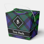Clan Blair Tartan Favor Box (Back Side)