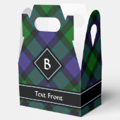 Clan Blair Tartan Favor Box (Opened)