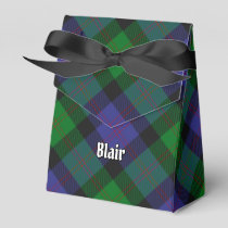 Clan Blair Tartan Favor Box