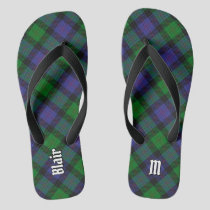 Clan Blair Tartan Flip Flops