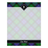 Clan Blair Tartan Flyer (Back)