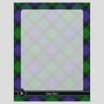 Clan Blair Tartan Flyer