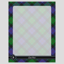 Clan Blair Tartan Flyer