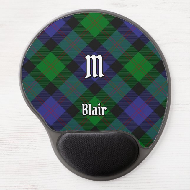 Clan Blair Tartan Gel Mouse Pad (Front)