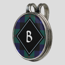 Clan Blair Tartan Golf Hat Clip