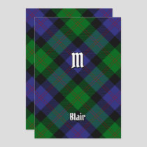 Clan Blair Tartan Invitation