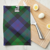 Clan Blair Tartan Kitchen Towel (Quarter Fold)