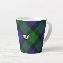 Clan Blair Tartan Latte Mug