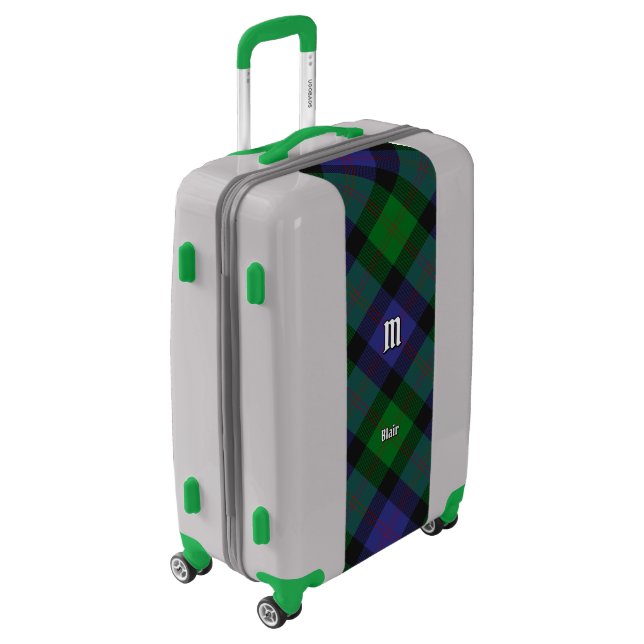 Clan Blair Tartan Luggage (Rotated Left)