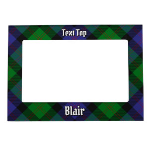 Clan Blair Tartan Magnetic Frame
