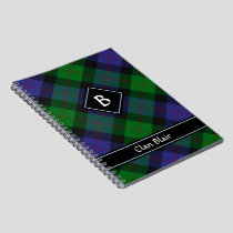 Clan Blair Tartan Notebook