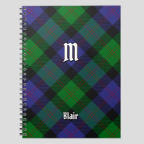 Clan Blair Tartan Notebook