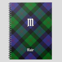 Clan Blair Tartan Notebook