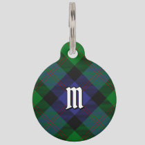 Clan Blair Tartan Pet ID Tag