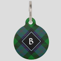 Clan Blair Tartan Pet ID Tag