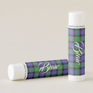 Clan Blair Tartan Plaid Lip Balm