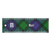 Clan Blair Tartan Ruler (Front)