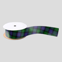 Clan Blair Tartan Satin Ribbon