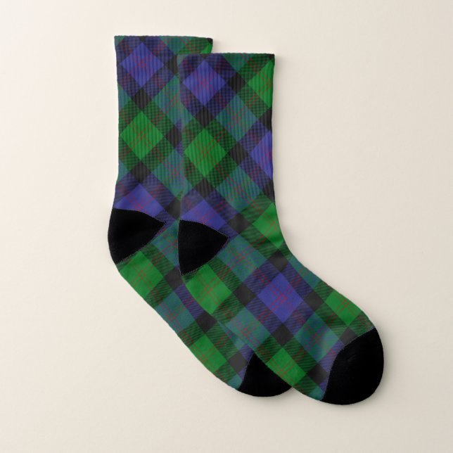 Clan Blair Tartan Socks (Pair)