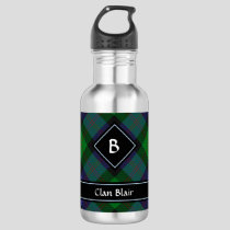 Clan Blair Tartan Stainless Steel Water Bottle