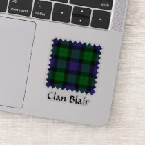 Clan Blair Tartan Sticker