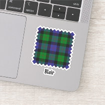 Clan Blair Tartan Sticker