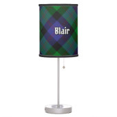Clan Blair Tartan Table Lamp (Left)