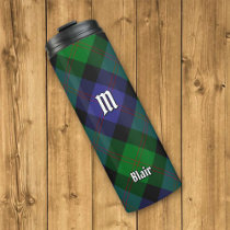 Clan Blair Tartan Thermal Tumbler