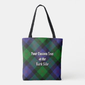 Clan Blair Tartan Tote Bag (Back)