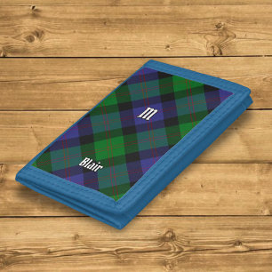 Clan Blair Tartan Trifold Wallet
