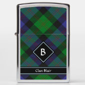 Clan Blair Tartan Zippo Lighter (Front)
