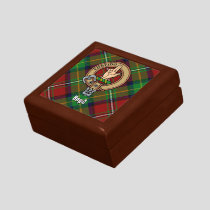 Clan Boyd Crest over Tartan Gift Box
