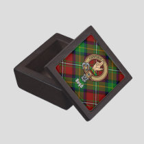 Clan Boyd Crest over Tartan Gift Box