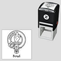 Clan Boyd Crest Self-inking Stamp