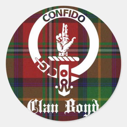 Boyd Modern Tartan Crest Classic Cap main image 0