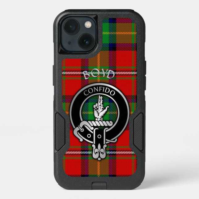 Clan Boyd Crest & Tartan OtterBox Samsung Galaxy C (Back)