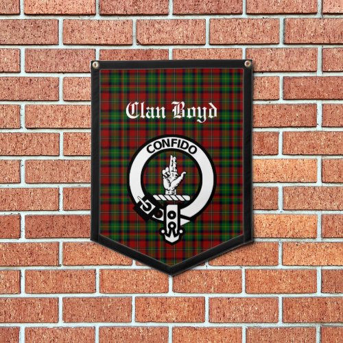 Clan Boyd Crest  Tartan Pennant