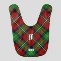Clan Boyd Tartan Baby Bib