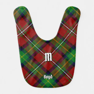 Clan Boyd Tartan Baby Bib